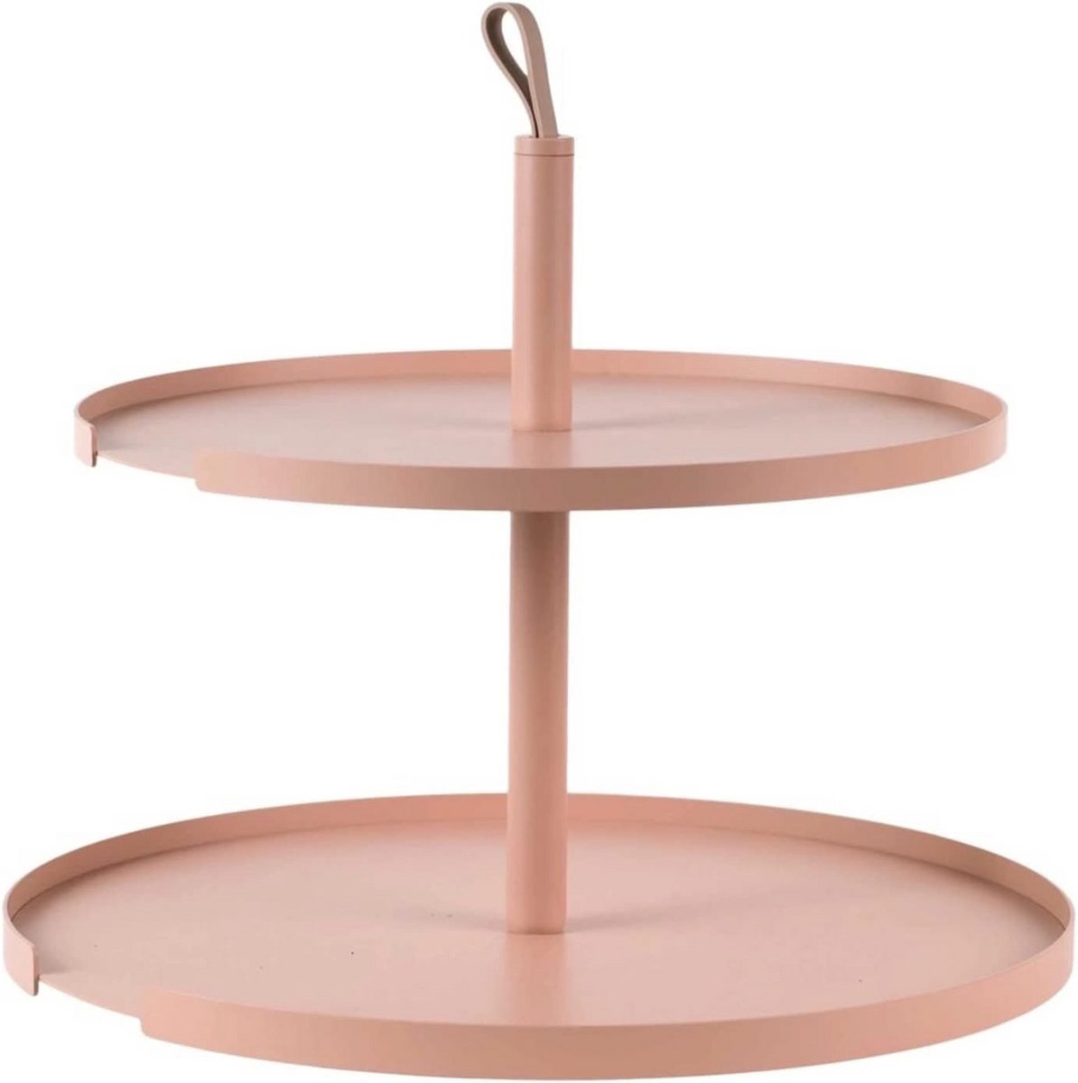 Taartstandaard etagère roze blush 2 verdiepingen