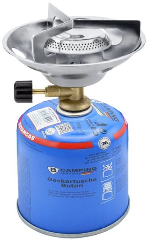 AGSTYLE - Campingfornuis Adapter - Metalen Schroefventiel voor 500g Gascartridge Universele Gasadapter voor Campingfornuis - Metalen Bevestigingsstuk voor 500g Patroon van AGSTYLE — afbeelding 2