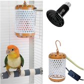 Grote vogelkooi voor papegaaien, reisvogelkooi | draagbare vogelkooi voor vogelcontainers
