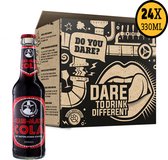 Club-Mate Cola Frisdrank 24-pack Flesjes 33cl met Natuurlijke Cafeïne uit Mate, Kolanoot en Thee - Verfrissende Colasmaal - Voordeelverpakking 7920ml Totaal - Geproduceerd in Duitsland