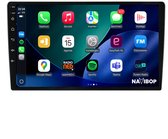 Geschikt voor Universeel 2DIN ( t/m ) | 10 inch Android 15.0 CarPlay autoradio | Draadloos CarPlay & Android Auto | 2GB RAM + 32GB | Mic, Camera (AHD) & DAB+ | Bluetooth & WiFi | NAVIBOP NB-1515 | Bouwjaar t/m