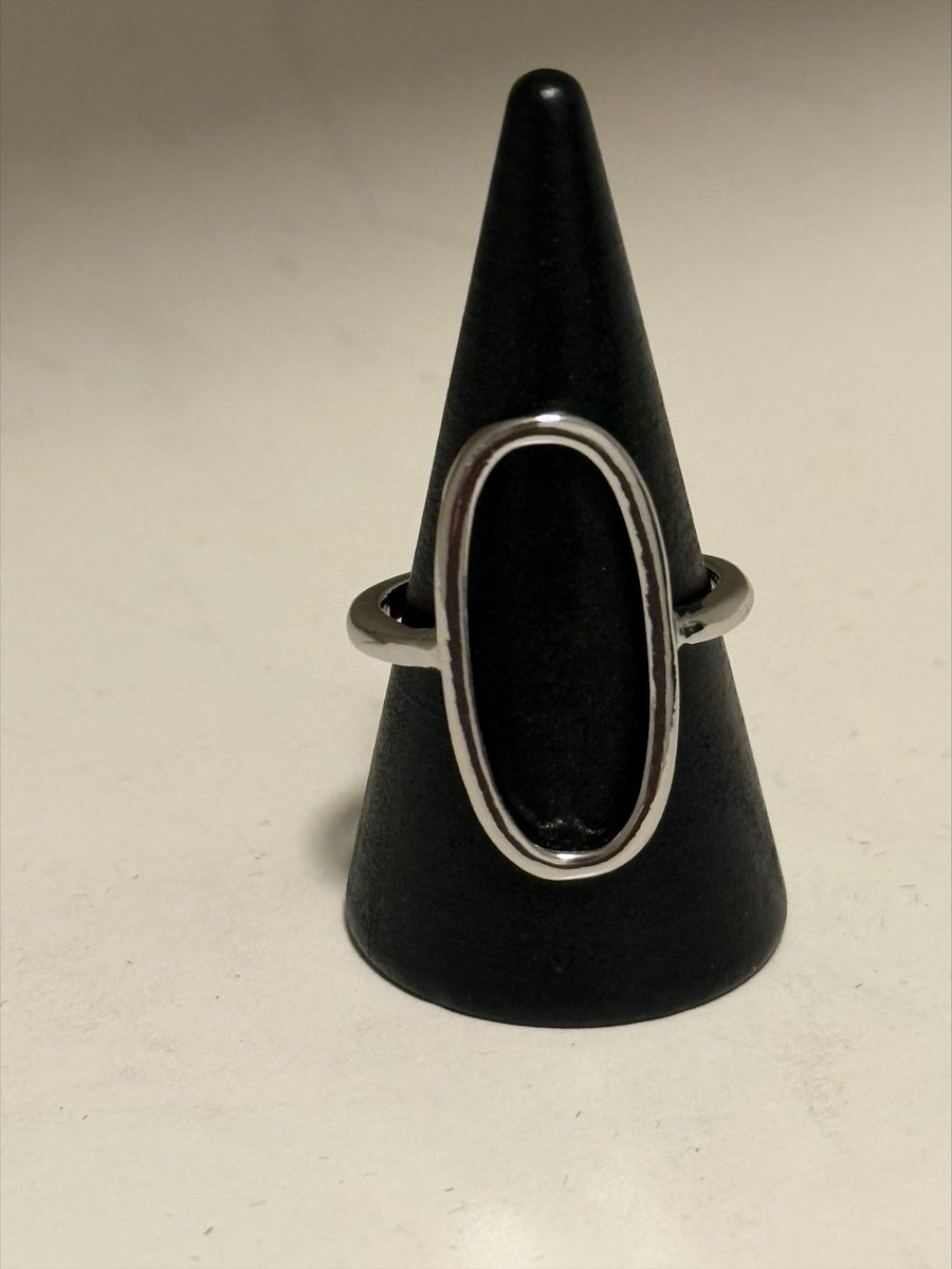 Zilverkleurige open ring | | Make up | Parfum | Moederdag | Verjaardagscadeau| Cadeautje| Valentijnsdag| Kado | sieraden | vaderdag | oorbellen | oorsieraden