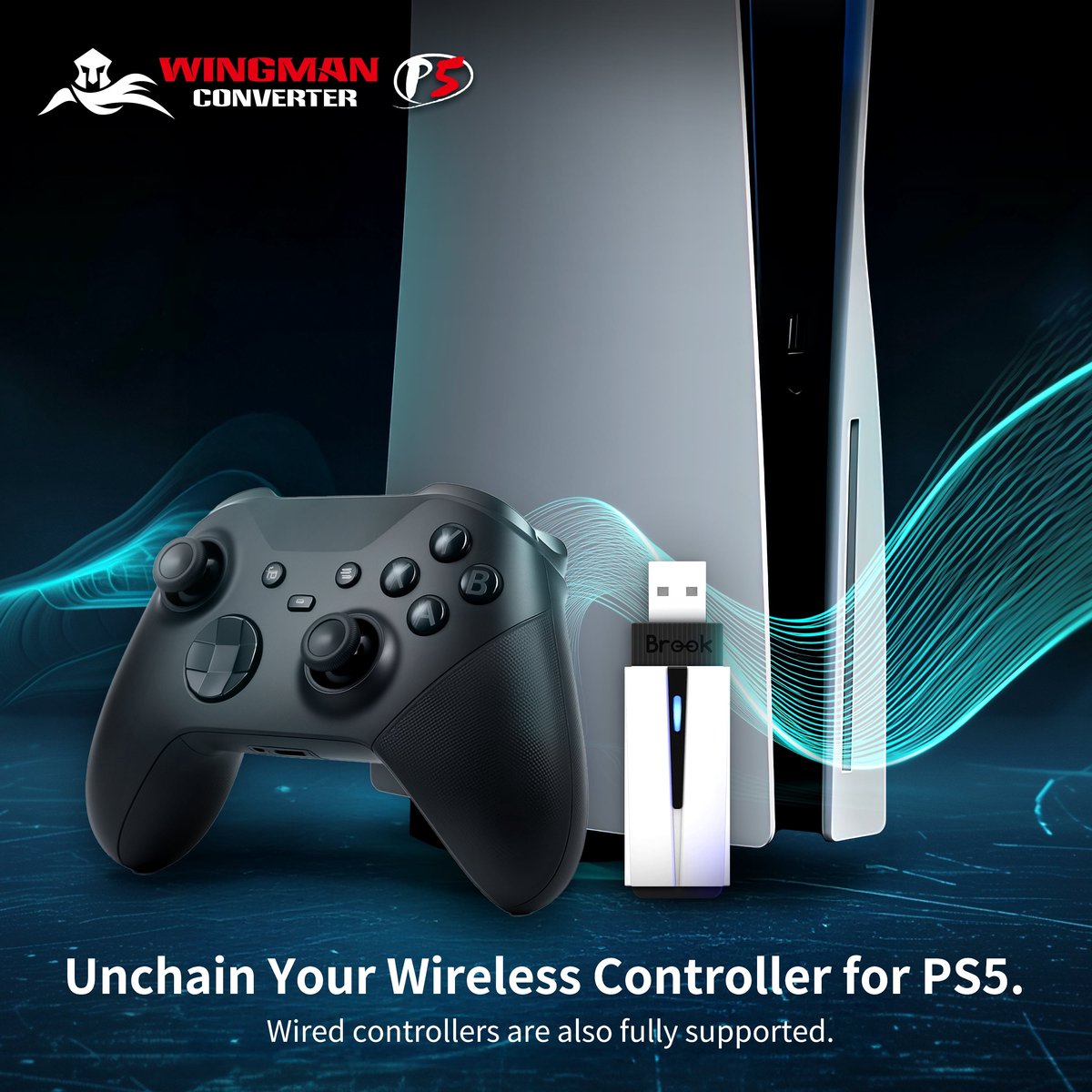 Brook Wingman P5 Multi-Console to PS5/PS4/PC Converter – foto 7