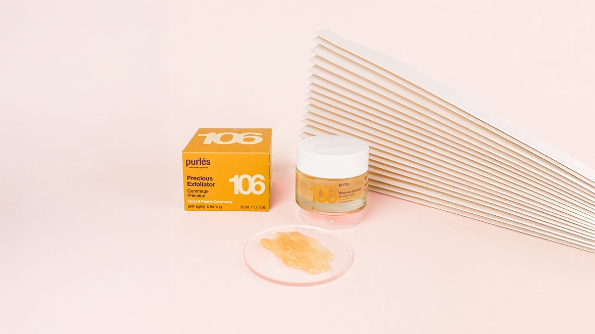 Purles - Precious exfoliator - Gold & Pearls Ceremony - anti aging