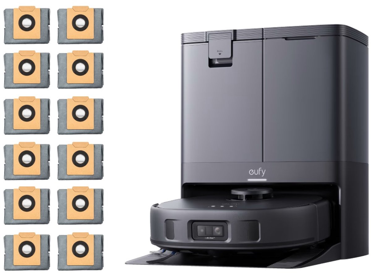 eufy Clean X10 Pro Omni Robotstofzuiger met dweil + eufy