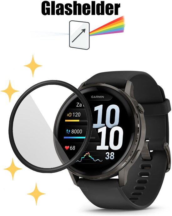 Hydrogel Folie für den Bildschirm für Garmin Venu 4 45 mm, Bizon Watch Hydrogel Folie für den Bildschirm für Garmin Venu 4 45 mm, Bizon Watch