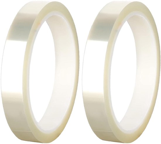 Heatbestendige Tape 4 Rollen Sublimatie Tape 20 Mm X 33 M - Geen Residu Voor Elektronica En Diy Ambachten