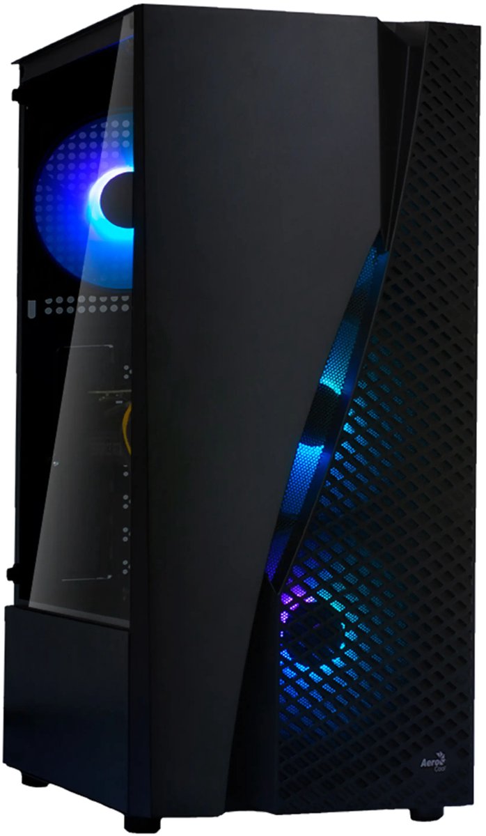 AMD Ryzen 5 5700X GamePC - 32GB - 2.0TB SSD - Nvidia GeForce RTX5060Ti 8GB - Windows 11 Pro - Wave - AMD - €1.119,00