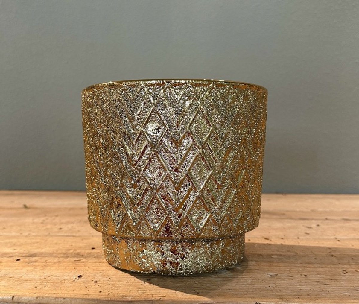 Seta Fiori - Gouden pot voor kunst bloesemboom - Sakura