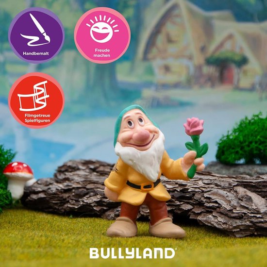 Bullyland 12359 – Speelfiguur Disney Assepoester met Feeën-Moeder – levensecht en Bullyland 12359 – Speelfiguur Disney Assepoester met Feeën-Moeder – levensecht en