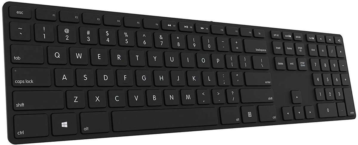 Matias FK318PCLBB RGB Backlit Wired Aluminum Keyboard - Black - PC