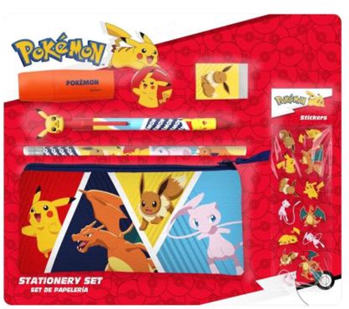 STATIONERY SET POKEMON