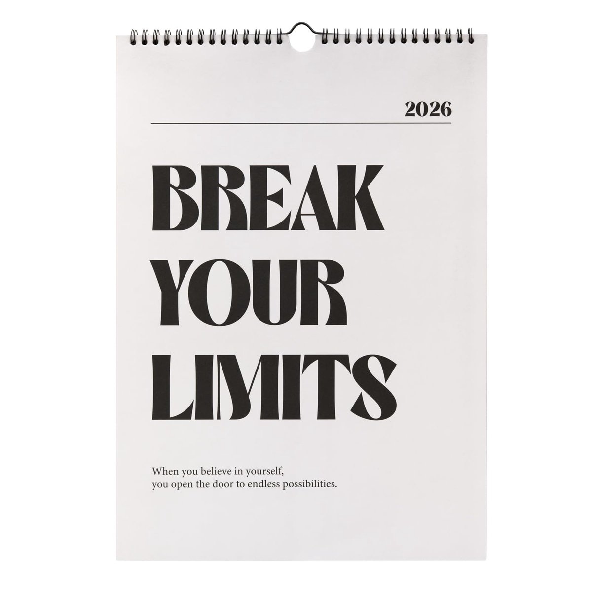 IMPERATORIS® Agenda/Planner/Weekplanner 2026 A3 - Voor Volwassenen en Kinderen - Wit/Zwart