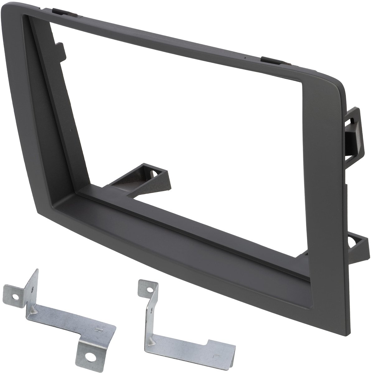 C409662 DIN autoradioframe/gezicht/adapter Geschikt voor Fiat Idea 20032011, Lancia Musa 20042012