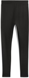 Zwarte PUMA dames sportlegging, liggend.