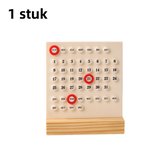 INKDOTPOT Bloemen Eeuwigdurende Kalender Verjaardag Muur Opknoping Verjaardag Speciale Evenement Herinnering Kalender Boek Journal Stationaire Muur Opknoping Verjaardagscadeau Card Planner Organizer