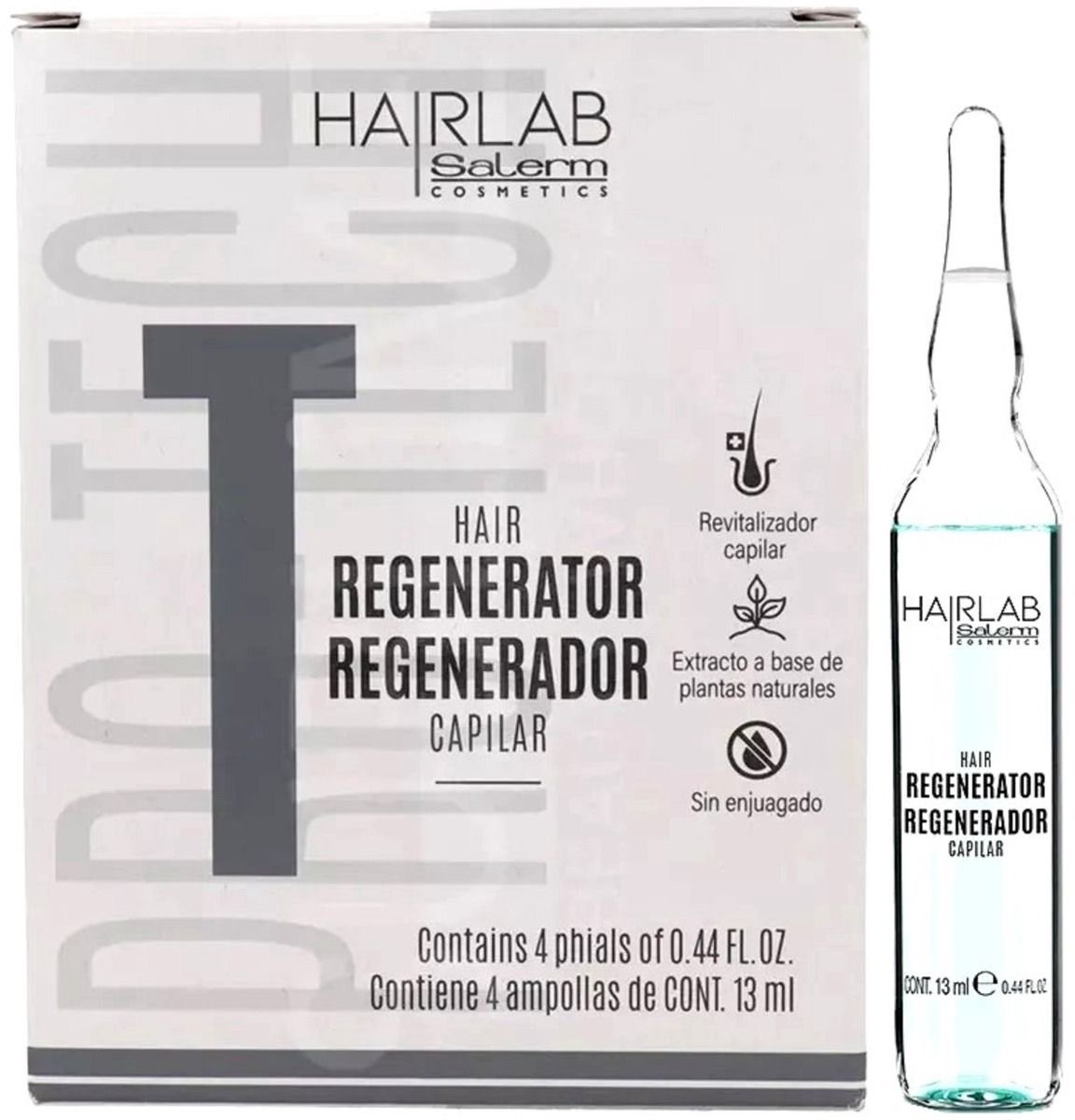 Salerm Hair Lab Capillary Regenerator 13ml - Pack of 4