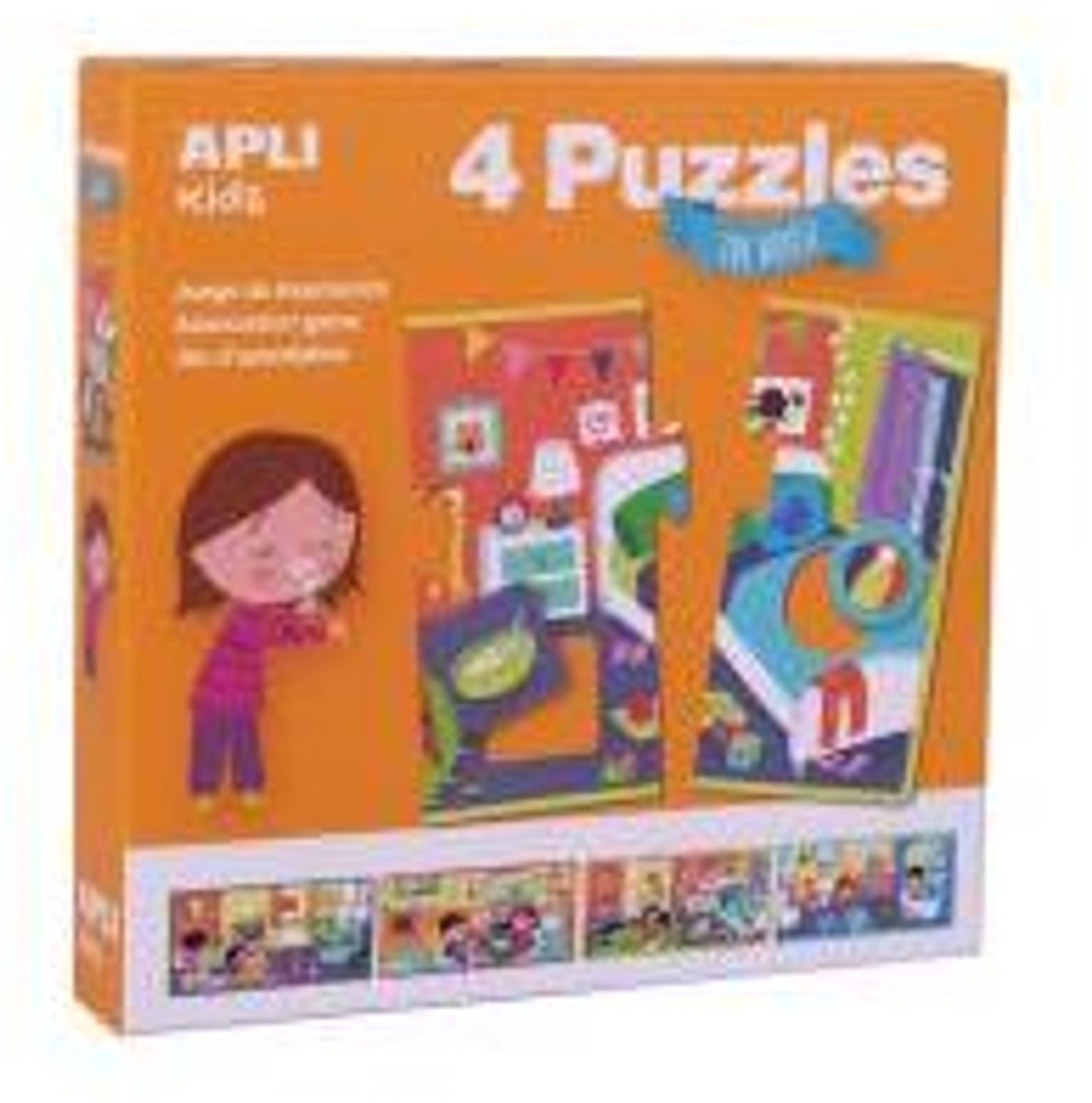 APLI 4 PUZZELS HET HUIS
