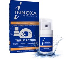 INNOXA Oogspray 10 ml - Rode - Geïrriteerde Ogen - Met Euphraise en Kamille - Geschikt bij Lenzen - pH-neutraal traanfilmvriendelijk