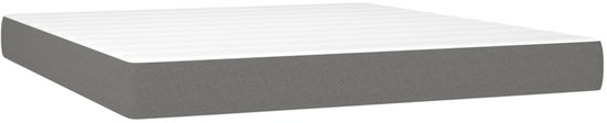 vidaXL-Boxspring-met-matras-stof-donkergrijs-160x200-cm
