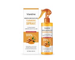 Viareline Keratin Care Kojic Acid Kurkuma Exfoliërende Spray – Body & Face Peel Shot – Hydraterend, Verhelderend & Verzorgend – 100ml