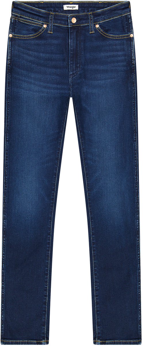 WRANGLER SIENNA NIGHTSHADE SKINNY DAMES Blauw