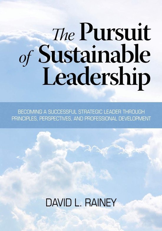 The Pursuit of Sustainable Leadership - cover