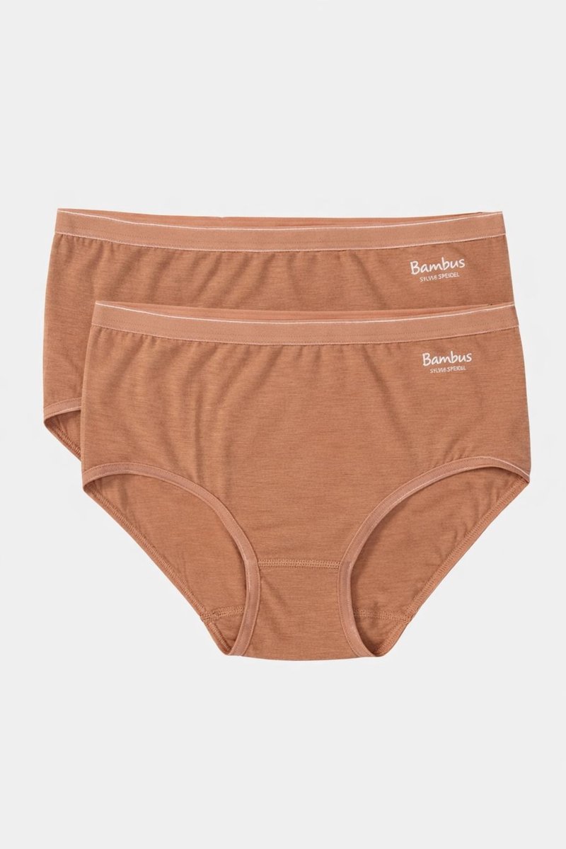 Speidel Bamboe Bamboo Bambus Swenja Dames Midislip 2 Pack - Brons
