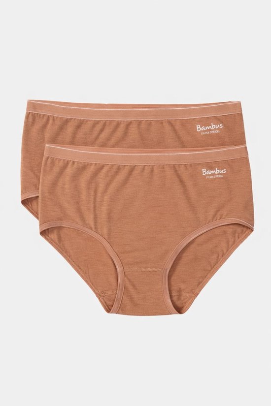 Speidel Bamboe Bamboo Bambus Swenja Dames Midislip 2 Pack - Brons | bol