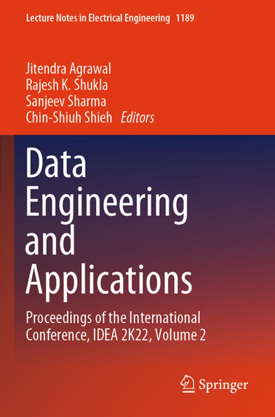 Lecture Notes in Electrical Engineering1189- Data Engineerin ... - cover
