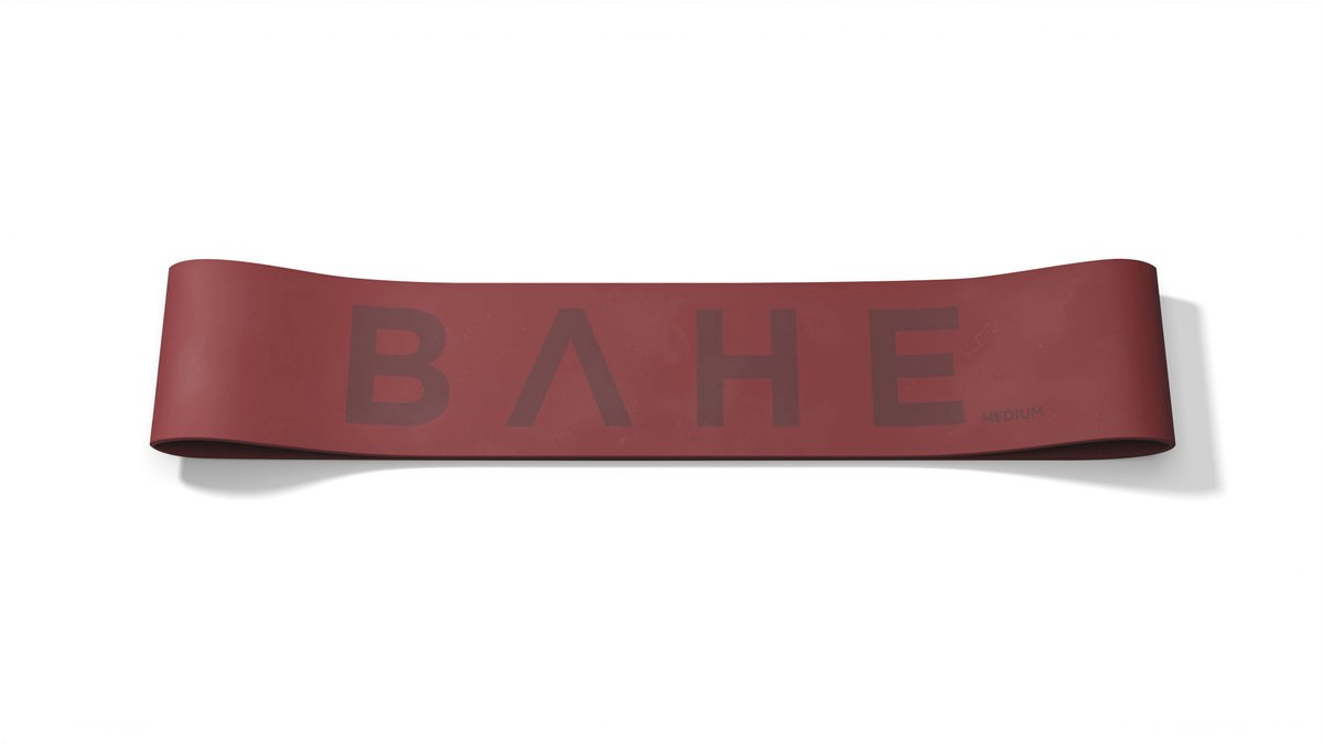BAHE - Studio Toning Loop - Weerstandsband Medium - Fitnessband - Fitness elastiek - max 17 kg