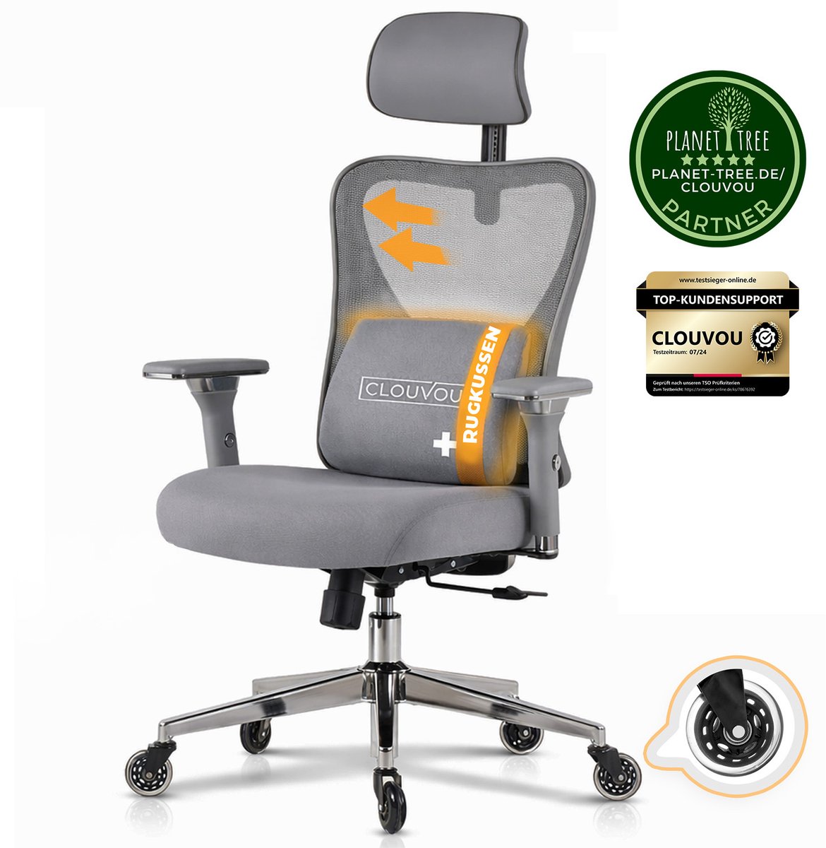 CLOUVOU CleverSeat Ergonomische (EAN: ...0355)