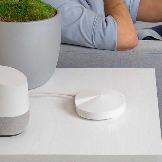 TP-Link Deco M5 - Mesh Wifi - Router - 1300 Mbps - 1-pack - Uitbreiding