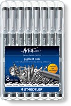 Pigment liner 8 pcs