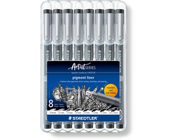 Pigment liner 8 pcs