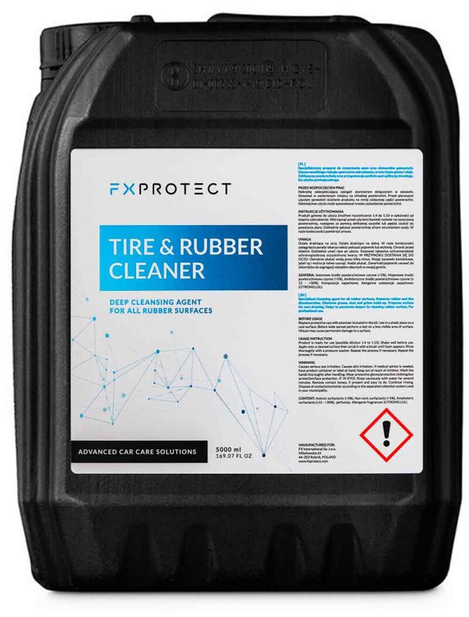 FX Protect - Tire & Rubber Cleaner - 5 ltr