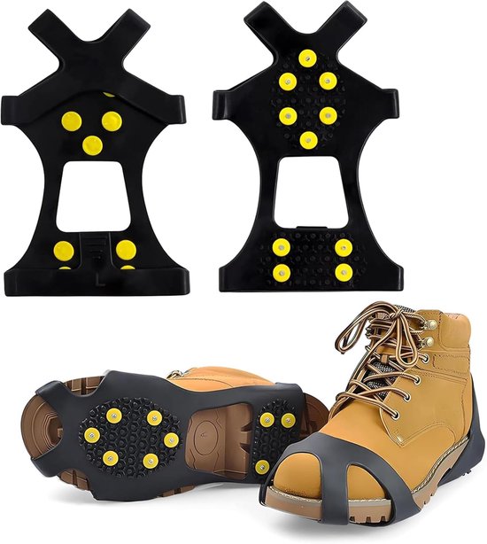 Antislip stijgijzers ijsschoenen voor schoenen en laarzen