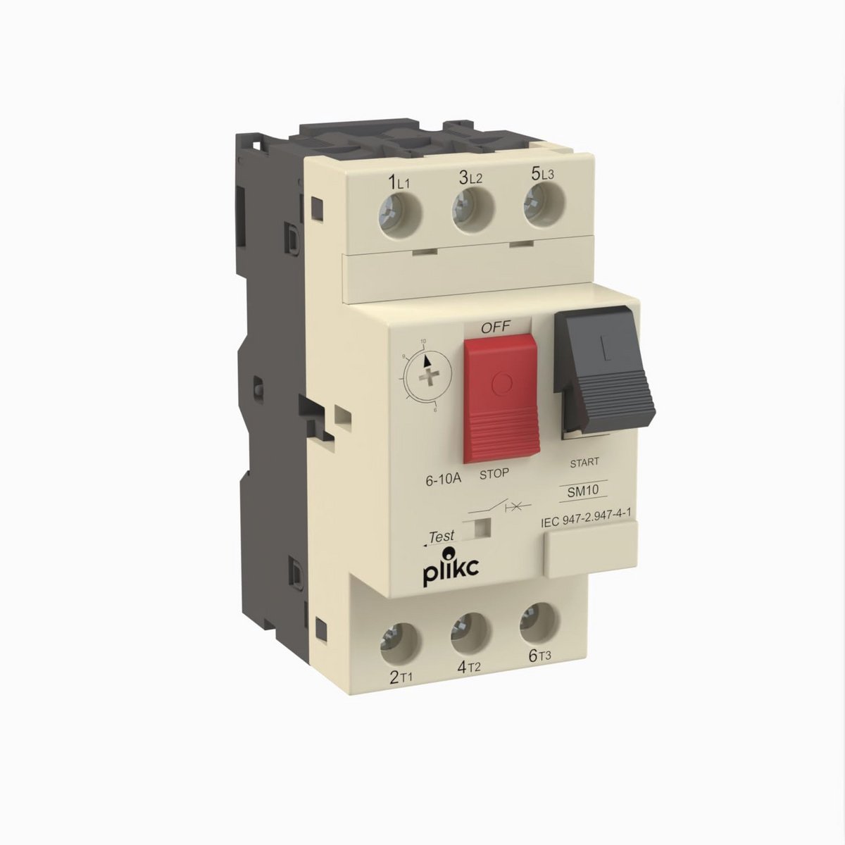 Thermische motorbeveiligingsschakelaar 6-10A - Motorbescherming voor effectieve bescherming van elektrische motoren