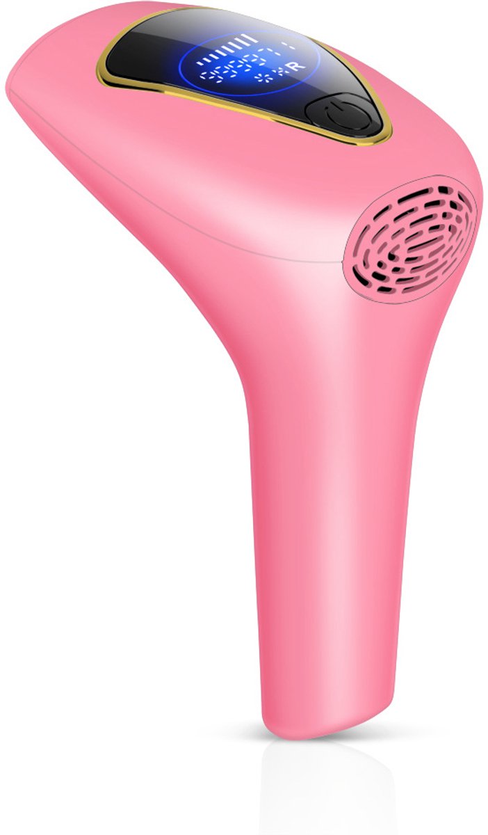 Epilator, ontharingsapparaat, 8 snelheidsstanden, geschikt voor mannen, vrouwen, lichaam en oksels (roze)