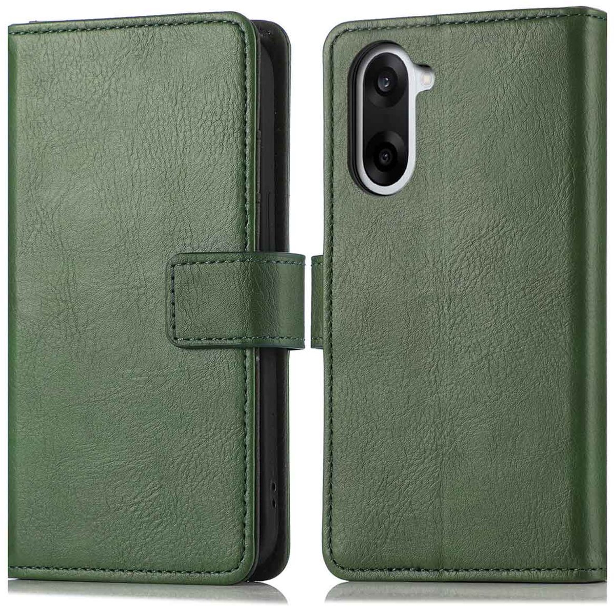 imoshion Hoesje - Geschikt voor OnePlus Nord CE5 - Luxe Bookcase - Groen