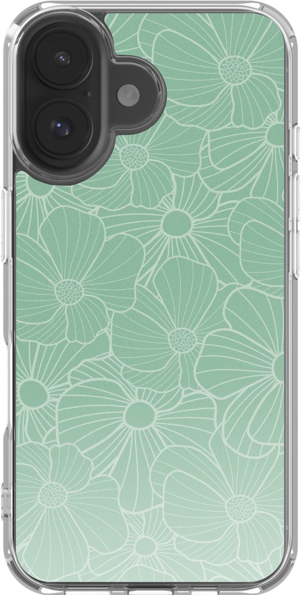 imoshion Hoesje - Geschikt voor Apple iPhone 17 - Design hoesje - Botanica