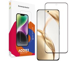 Accezz Screen Protector - Geschikt voor Honor 200 - Gehard Glass Full Cover