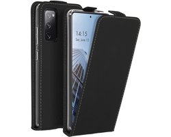Accezz Hoesje - Geschikt voor Samsung Galaxy S20 FE - Flipcase - Zwart