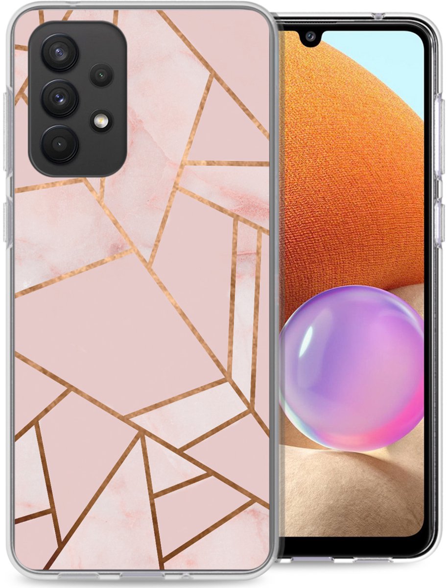 imoshion Hoesje - Geschikt voor Samsung Galaxy A33 - Design hoesje - Pink Graphic