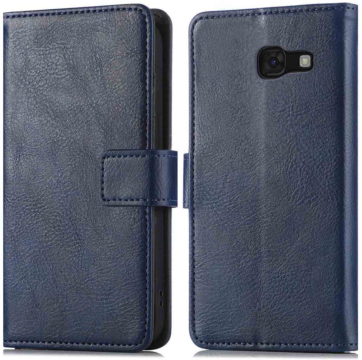 imoshion Hoesje - Geschikt voor Samsung Galaxy A5 (2017) - Luxe Bookcase - Donkerblauw