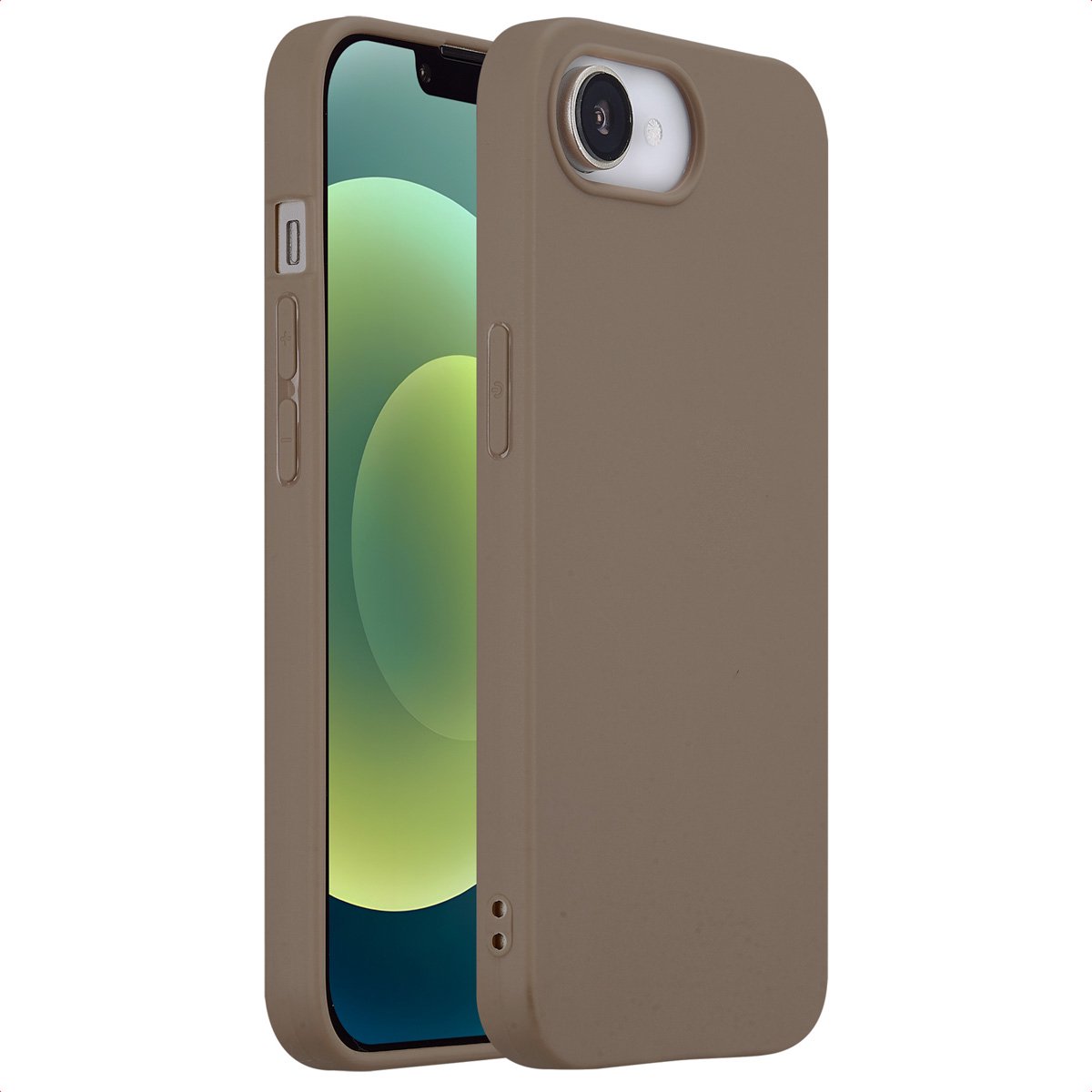 imoshion Hoesje - Geschikt voor Apple iPhone 17e / 16e - Color Backcover - Bruin