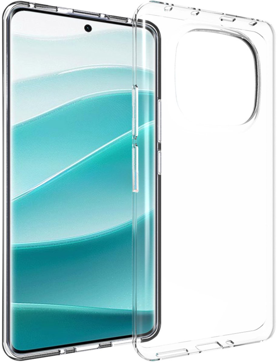 Accezz Hoesje - Geschikt voor Xiaomi Redmi Note 14 Pro 5G - Clear Backcover - Transparant