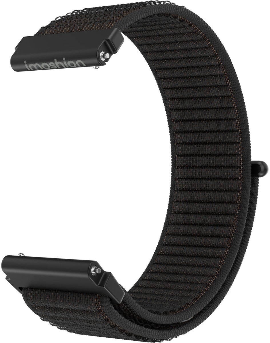 imoshion Nylon bandje - Universeel 22 mm aansluiting - Zwart