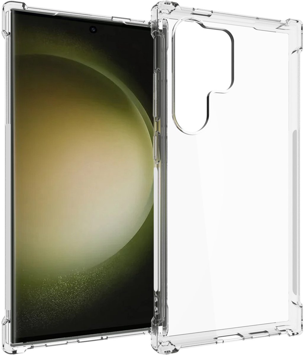 imoshion Hoesje - Geschikt voor Samsung Galaxy S24 Ultra - Shockproof Case - Transparant