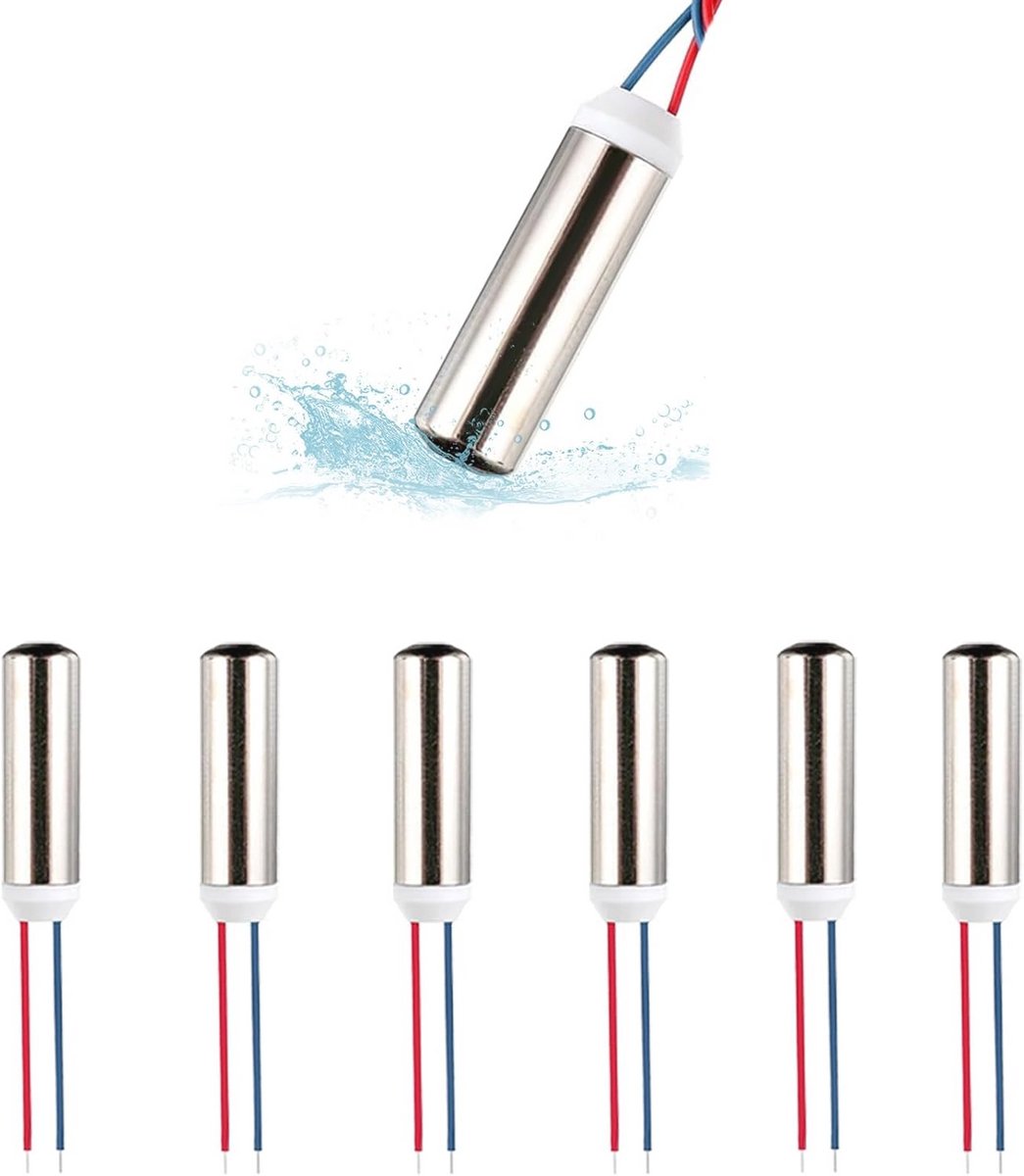 Micro Vibrerende Motoren 6 Stuks 7x25mm voor DIY Projecten en Elektronische Trillingen